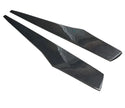 V Style Carbon Fiber Side Skirt Extensions - BMW F30