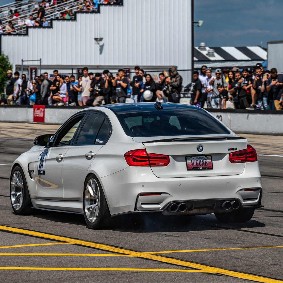 3D Style Carbon Fiber Rear Diffuser - F80 M3 / F82 F83 M4