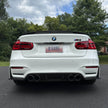 3D Style Carbon Fiber Rear Diffuser - F80 M3 / F82 F83 M4
