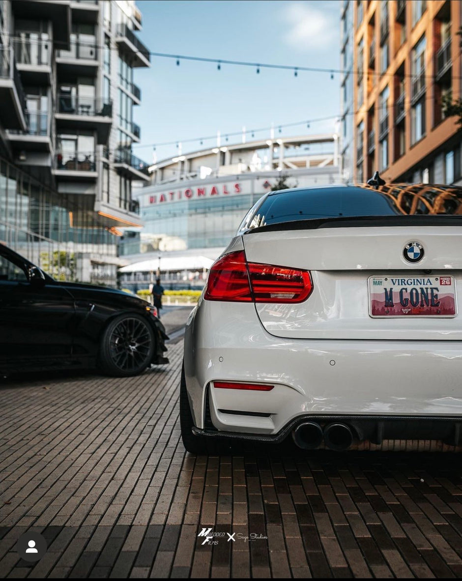 3D Style Carbon Fiber Rear Diffuser - F80 M3 / F82 F83 M4