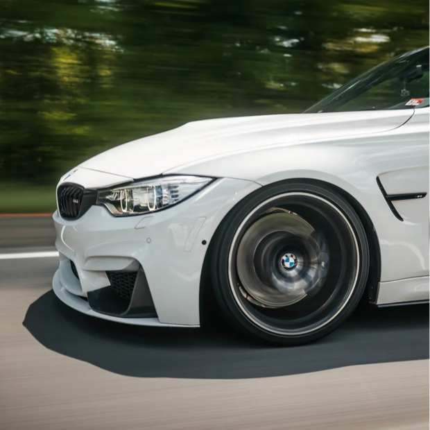 OEM M Performance Style Carbon Fiber Front Bumper Splitters - BMW F80 M3 / F82 M4