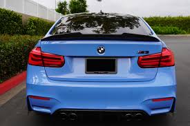 PSM Style Carbon Fiber Trunk Spoiler - BMW F80 / F30