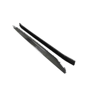3D Style Dry Carbon Fiber Side Skirt Extensions - G80 M3