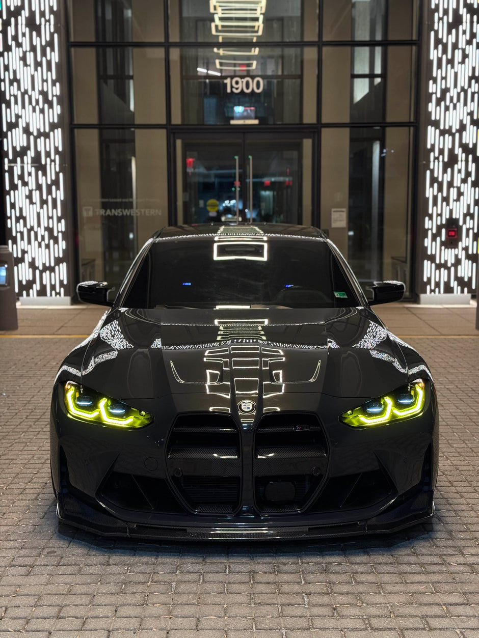 V Style Dry Carbon Fiber Front Grille - G80 M3 / G82 M4