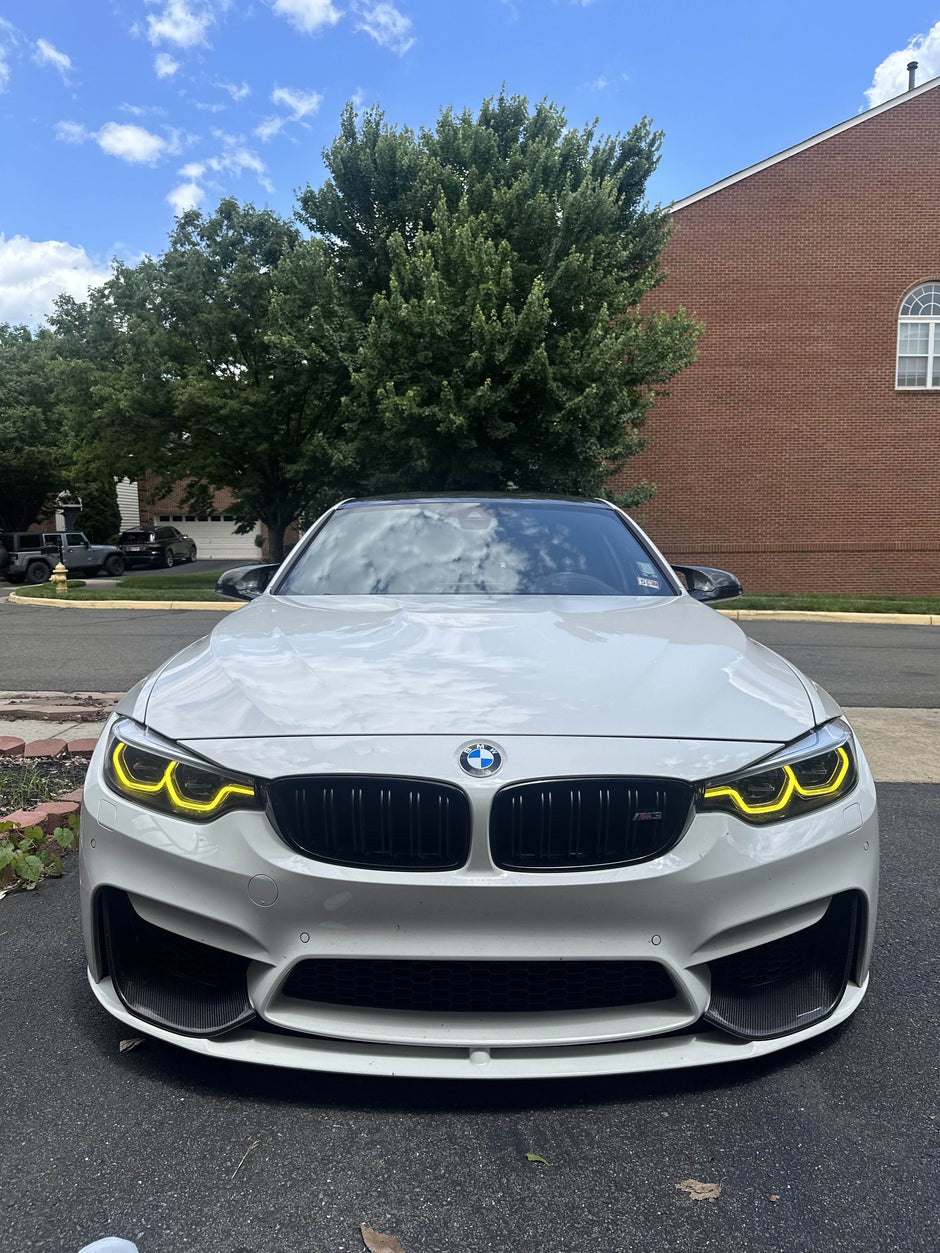Yellow CSL DRL Headlight Module - F80 M3 / F82 F83 M4